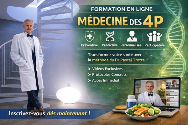 Formation Médecine des 4P – Intestin, Stress & Douleurs | Dr Pascal Trotta
